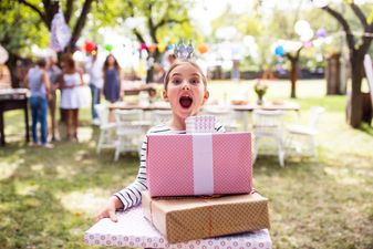 Is it wrong to show up to a kid’s birthday without a gift?