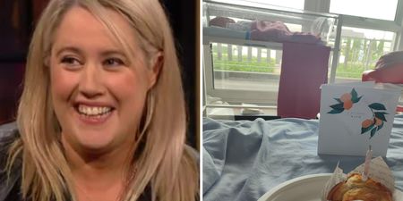 Operation Transformation reveals she has given birth to a baby boy