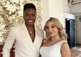 Nicola Adams and her girlfriend Ella Baig welcome their first child together