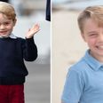 William and Kate share adorable new birthday portrait of Prince George