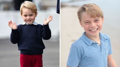 William and Kate share adorable new birthday portrait of Prince George
