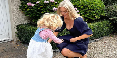 Rosanna Davison anxious about her daughter Sophia starting pre-school