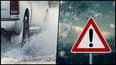 Status Yellow warning issued for three counties as rain and wind set to cause hazardous conditions