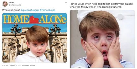 “Home alone” – hilarious Prince Louis memes are taking over the internet