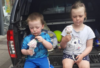 Woman charged with the murder of two children in Westmeath car fire