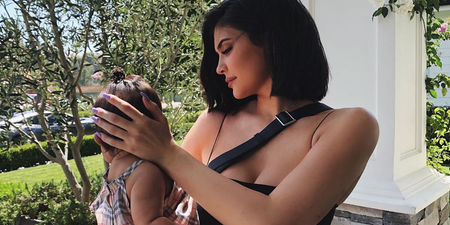 Kylie Jenner says having the baby blues is “really hard”
