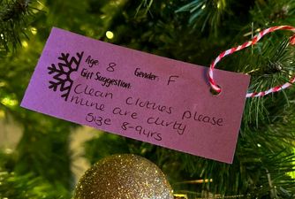 Heartbreaking letters to Santa on pub Christmas tree highlight cost of living crisis as children ask for ‘clean clothes’ and ‘anything’