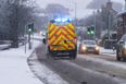 Four children in critical condition after falling through a lake in England