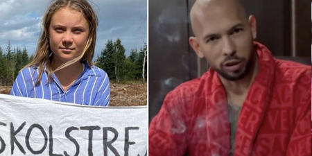 Andrew Tate hits back after Greta Thunberg with cringe two-minute video
