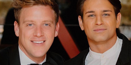 Ollie Locke and husband Gareth expecting twins after miscarriage heartache