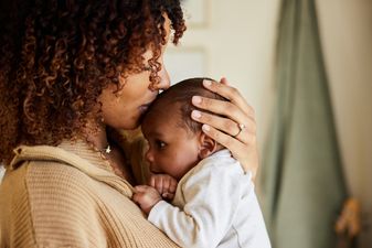 Stroking your baby's head can make them feel physically better