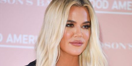 Khloe Kardashian shares the first photo of her son’s face