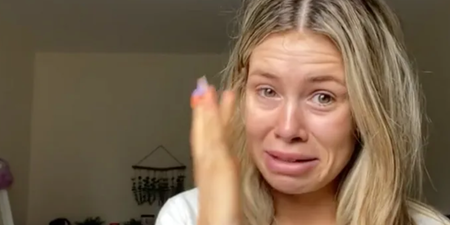 Influencer mum breaks down after trolls target her baby’s name