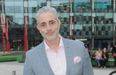 Protestors followed Baz Ashmawy after he helped build homes for refugees