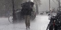 Status yellow thunderstorm warning issued for six counties