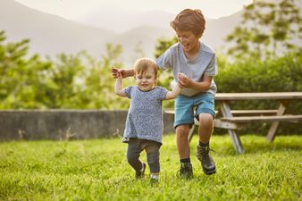 Mum explains why four-year age gap between children is ‘the best’