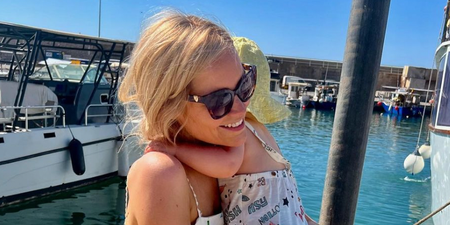 Laura Whitmore explains why she hides her daughter’s face online