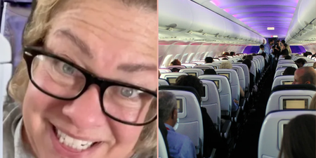 Genius mum gets revenge on passenger who refused to let her sit with her children on plane