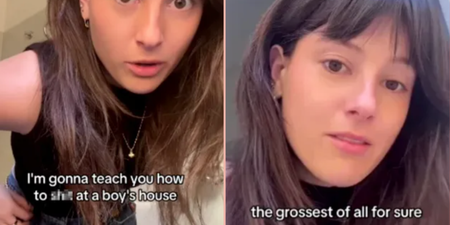 Hilarious woman goes viral after creating tutorial on how to go toilet in your partner’s home