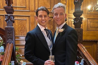 Made In Chelsea’s Ollie Locke and husband Gareth welcome twins via surrogacy