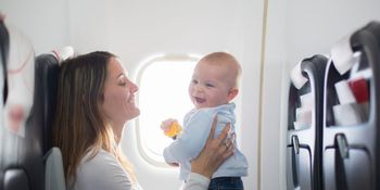 Travel: how to make flying with a baby less stressful for you both
