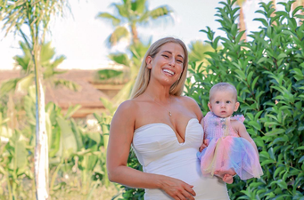 Stacey Solomon fights back the tears as daughter Belle reaches major milestone