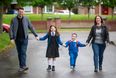 Father who donated kidney to son marks his first day of school with family