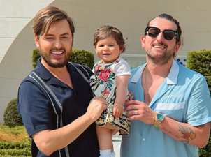 Brian Dowling and Arthur Gourounlian celebrate daughter’s 1st birthday