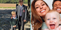 ‘Time is a thief’ – Stacey Solomon gets emotional as youngest son Rex starts school