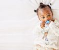 Mum shares clever soother hack for a teething baby
