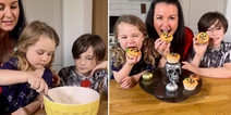 Treat your kids with these Halloween Marshmallow Muffins