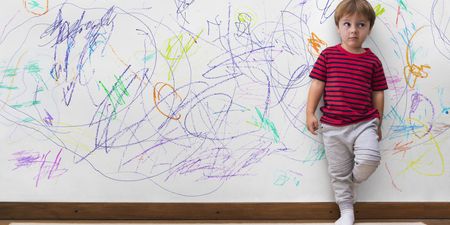 Five easy steps that will remove crayon from your walls
