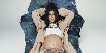 Kourtney Kardashian responds to criticism about being pregnant at 44