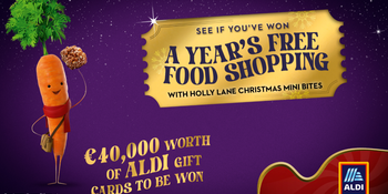 Found a winning ticket in this Aldi product? You could win one year’s worth of food shopping