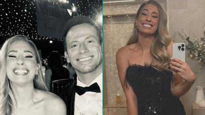 Stacey Solomon attends awards in beautiful €69 Christmas dress