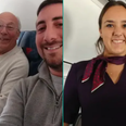 Dad books six flights to spend Christmas with flight attendant daughter during her shifts