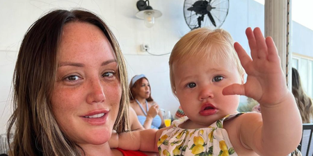 Charlotte Crosby says becoming a mum made her feel ‘born again’