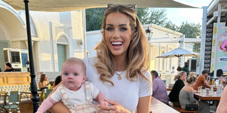 Laura Anderson hits back at mum-shamers over ‘sunburnt baby’