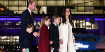 Kate Middleton and family put on united front at Christmas carol service