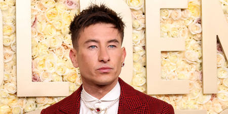 Barry Keoghan says he only got one day off filming Saltburn after his son was born