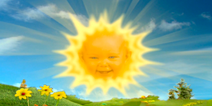 The Teletubbies Sun Baby has welcomed her first child