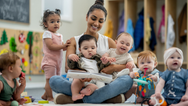 Five activities for your toddler and baby to do together