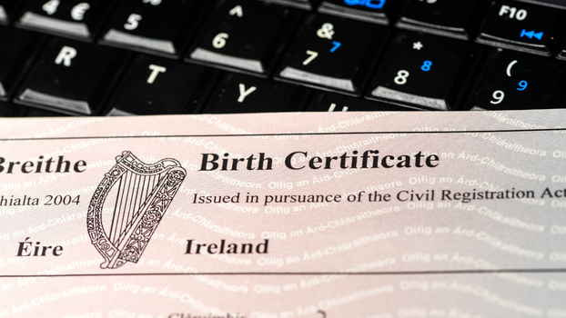 birth cert