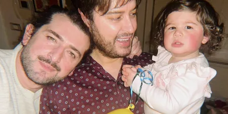 Brian Dowling gets emotional as daughter Blake watches sibling’s ultrasound