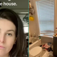 Woman stops doing housework when husband says she does nothing