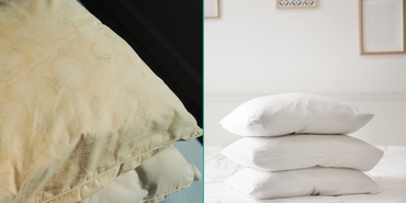Say goodbye to yellow pillows and bedding with these simple cleaning hacks