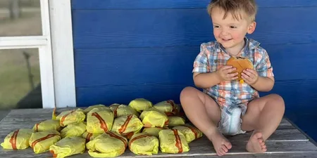 Two-year-old shocks mum by ordering 31 McDonald’s cheeseburgers on delivery app