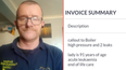 Plumber’s invoice goes viral after he fixes boiler of terminally-ill 91-year-old