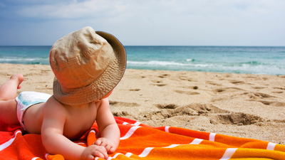 Mum issues warning to parents after newborn gets sunburnt in shade
