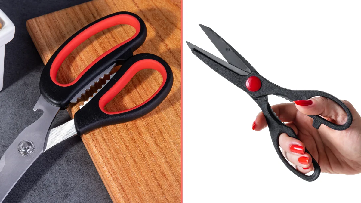 People are only just discovering what the metal in between scissor handles is used for